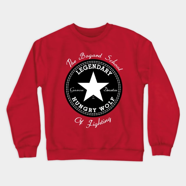 The Bogard School of Fighting Crewneck Sweatshirt by Awesome AG Designs